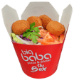 118. Falafelbox mit Salat & Soße