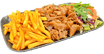 61. Dönerteller mit Pommes & Salat